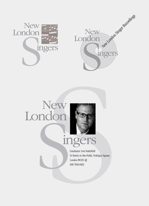 New London Singers Logos