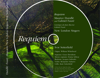 New London Singers Requiem CD