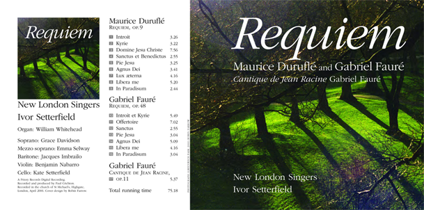 New London Singers Requiem Cover